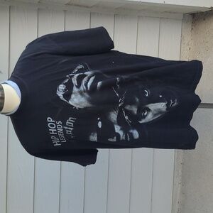 HIP‎ HOP LEGENDS Biggie Smalls Tupac Eazy E Cotton Mens 2XL Short Sleeve T Shirt